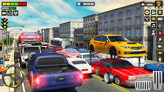 US Taxi Car Driving Games Captura de tela 3