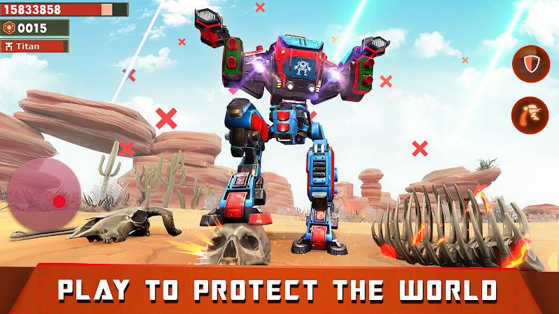 ภาพหน้าจอ Mech Robot Games - Multi Robot 2