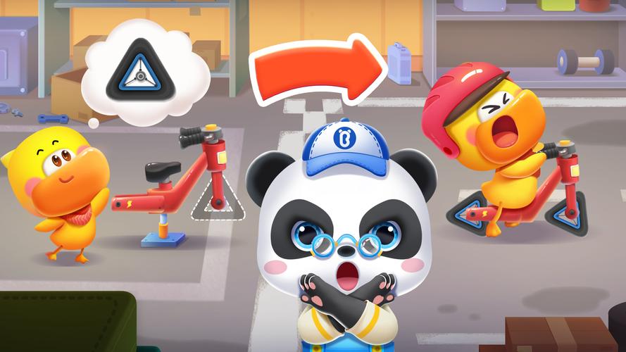 Baby Panda's Kids School экрана 2
