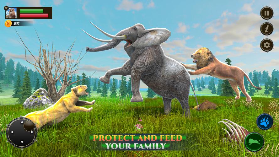 Jungle Kings Kingdom Lion экрана 1