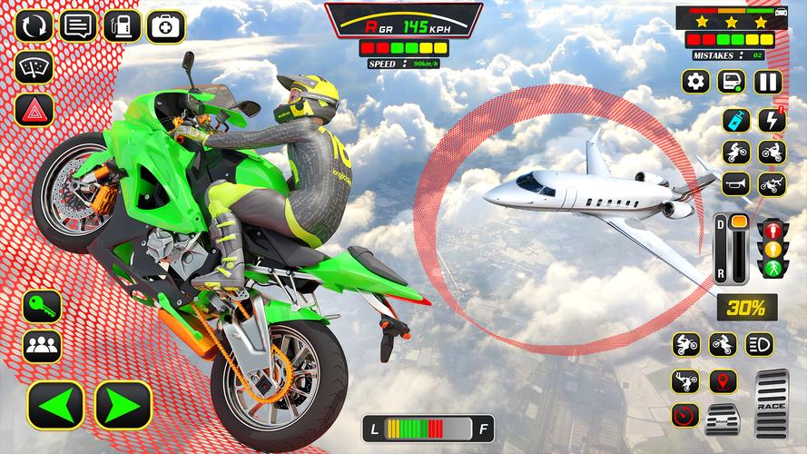 GT Bike Stunt Bike Racing Game capture d’écran 0