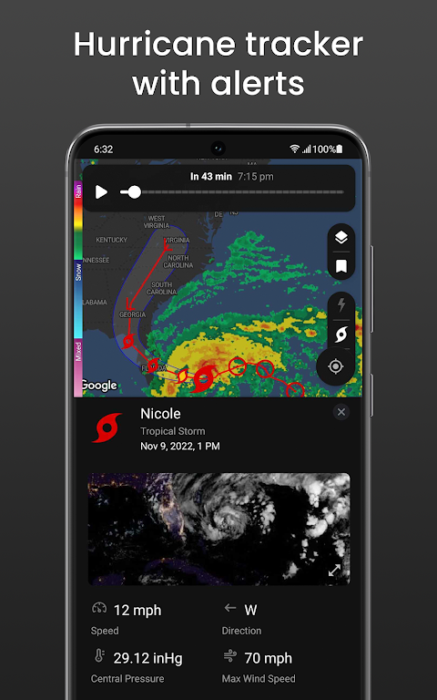 Clime: NOAA Weather Radar Live屏幕截圖1