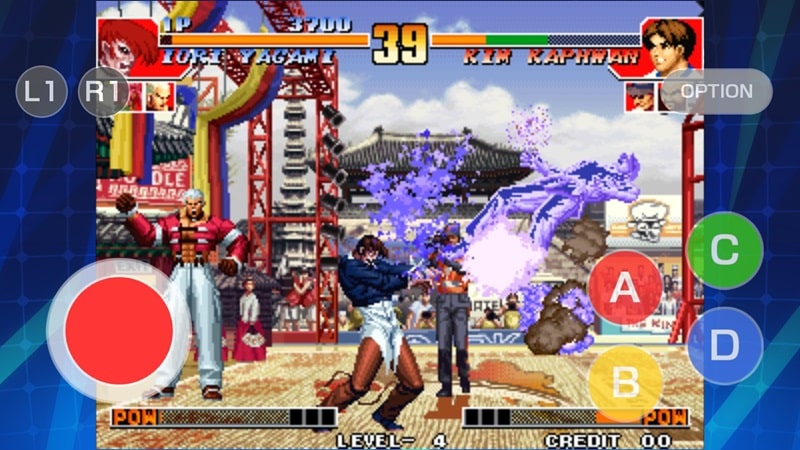 KOF 97 ACA NEOGEO 스크린샷 1