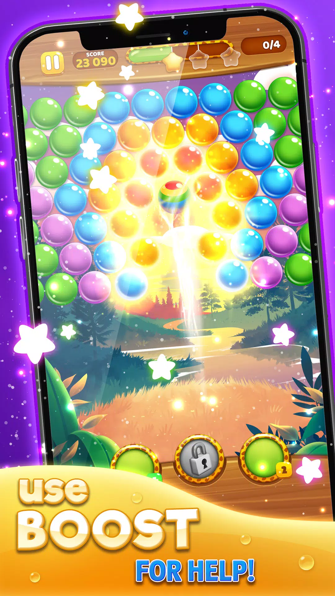 Bubble Pop: Wild Rescueスクリーンショット2