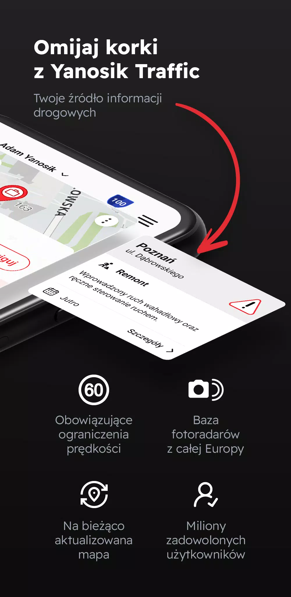 Yanosik: antyradar i nawigacja应用截图第3张