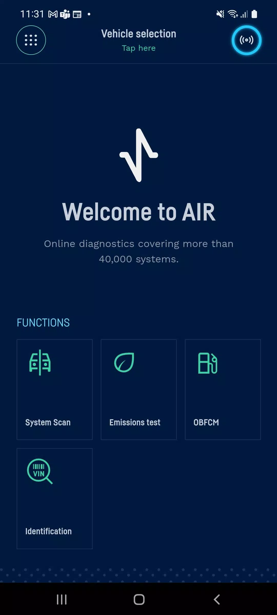 Autocom AIR स्क्रीनशॉट 0