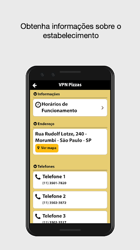 VPN Pizzas App Скриншот 2