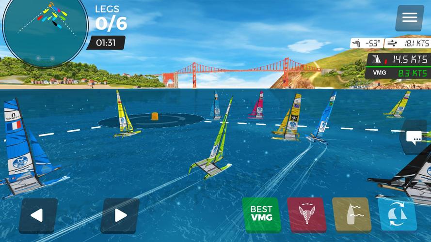 Virtual Regatta Inshore Скриншот 1