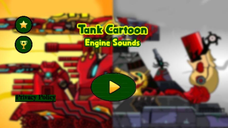 Tank Cartoon : Engine Sounds Ảnh chụp màn hình 0