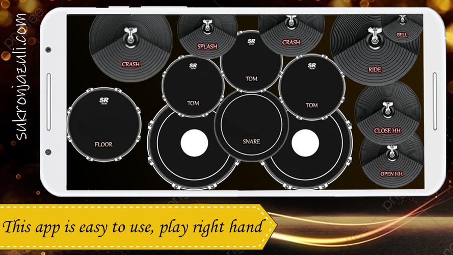 ภาพหน้าจอ Simple Real Drum 1