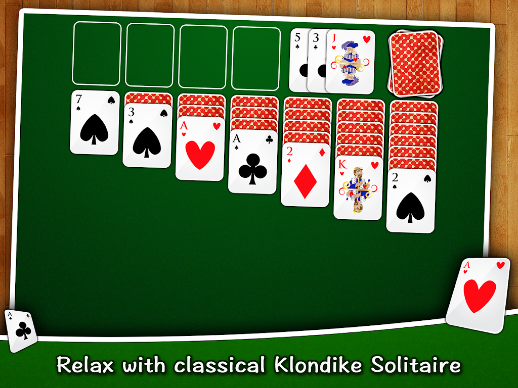 Solitaire FRVR - Big Cards Classic Klondike Game Ekran Görüntüsü 3