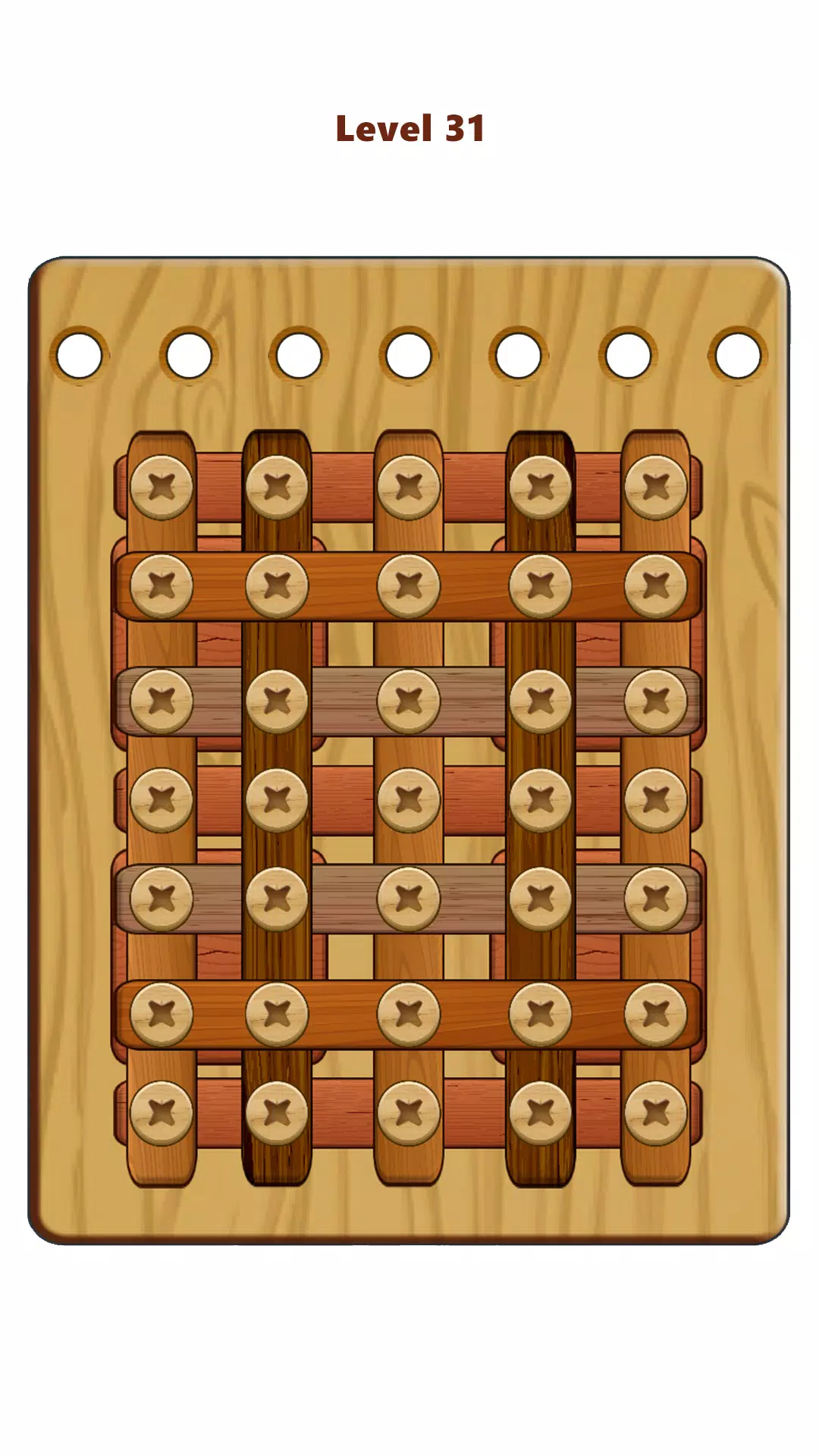 Wood Nuts & Bolts Puzzle स्क्रीनशॉट 2