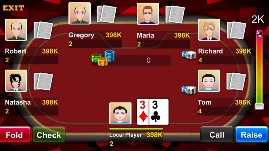 Texas Hold’em + Slot Machines 2 in 1 ကိုဖန်သားပြင်3