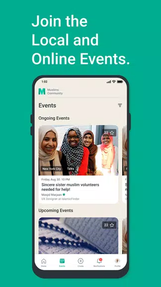 Muslims: Events & Discussions屏幕截圖2