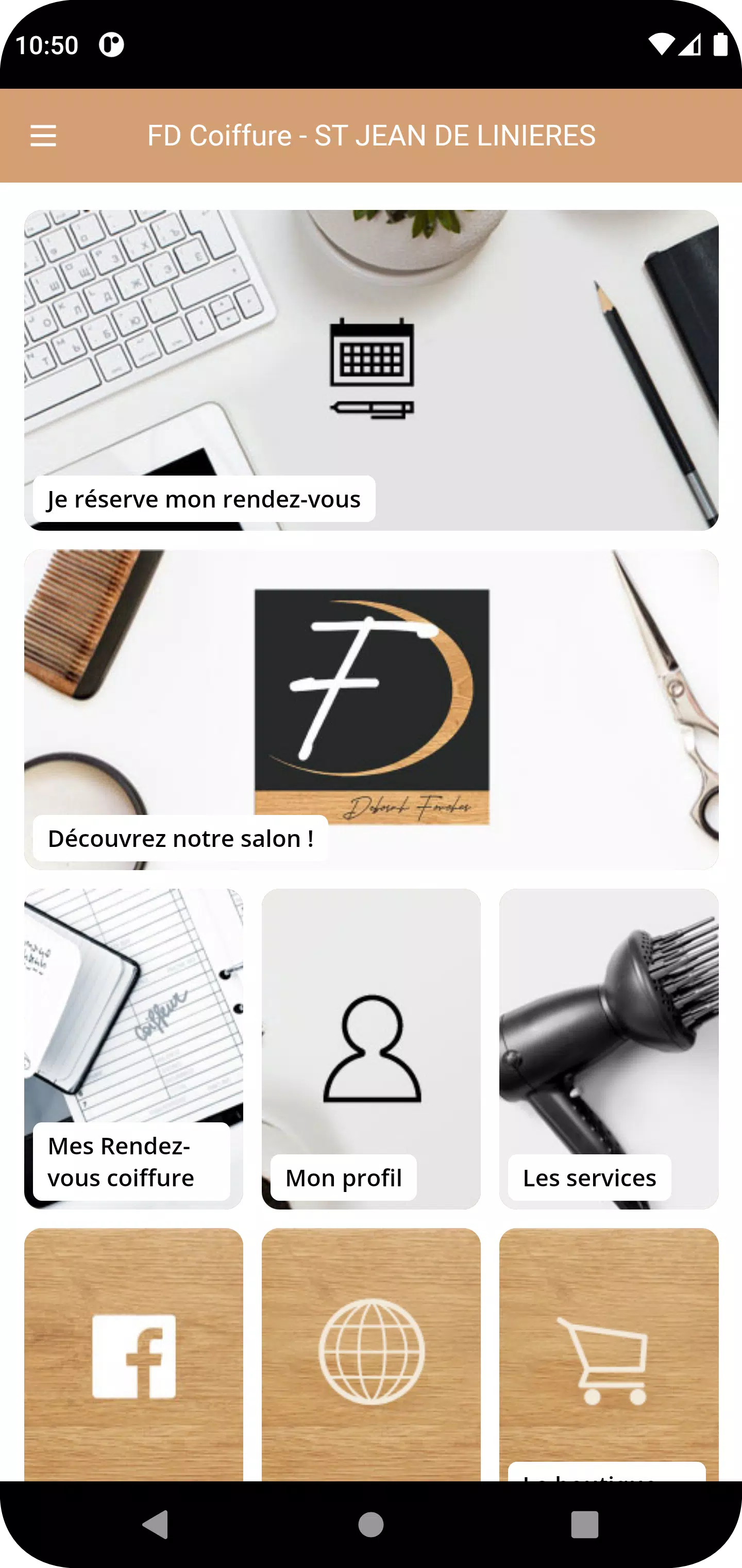 FD Coiffure capture d’écran 0