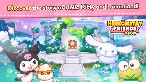 Line Games zaprezentuje Hello Kitty Friends Match: Nowa gra w mecz 3