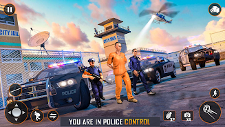 Jail Prison Police Car Chase 스크린샷 1