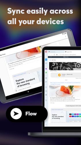 Opera browser beta with AI Screenshot 0