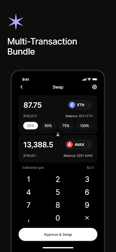 ภาพหน้าจอ Holdstation Crypto Wallet 0