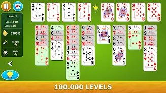 FreeCell Solitaire - Card Game Screenshot 1