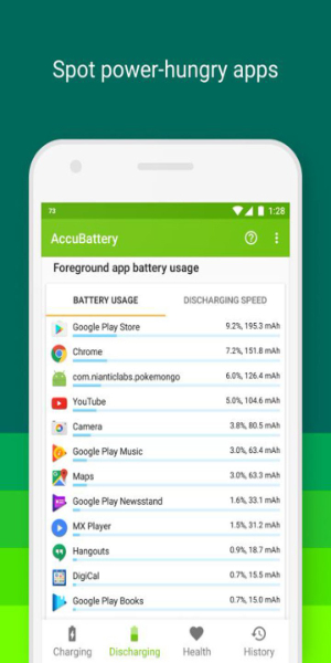 AccuBattery - Batterie capture d’écran 2