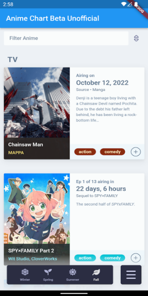 AniChart Beta Unofficial屏幕截圖2