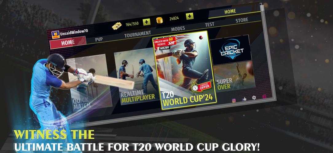 Screenshot Epic Cricket 0