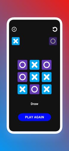 Tic Tac Toe - 2 Player Offline ကိုဖန်သားပြင်3