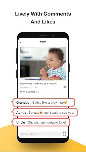 Growing-Baby Photo & Video Sharing, Family Album ကိုဖန်သားပြင်0