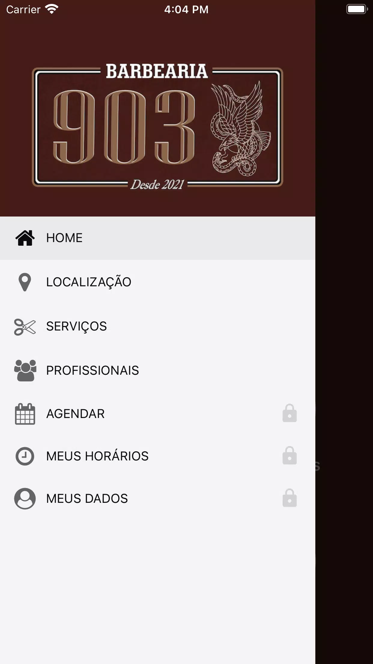 Barbearia 903 screenshot 1