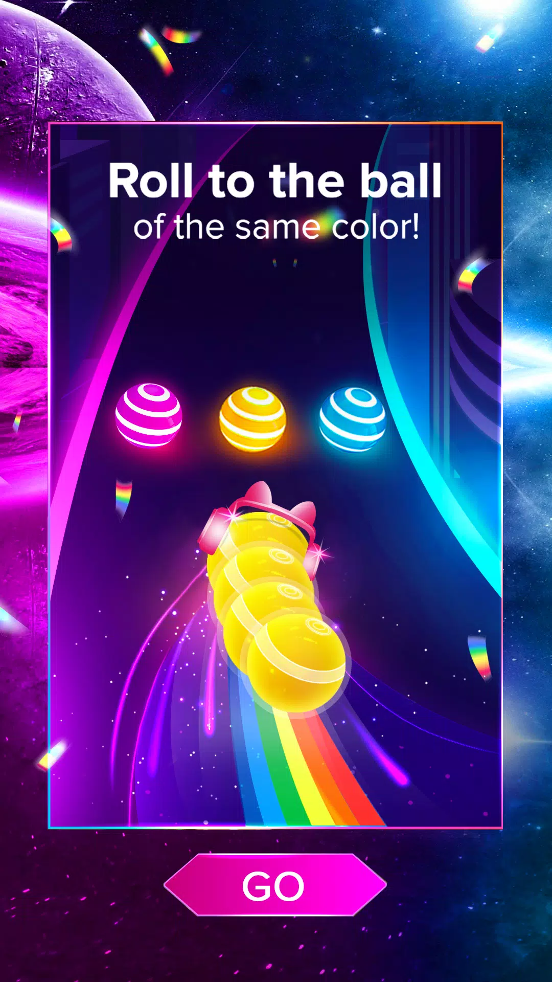 Screenshot Dancing Snake: Colorful Balls 3