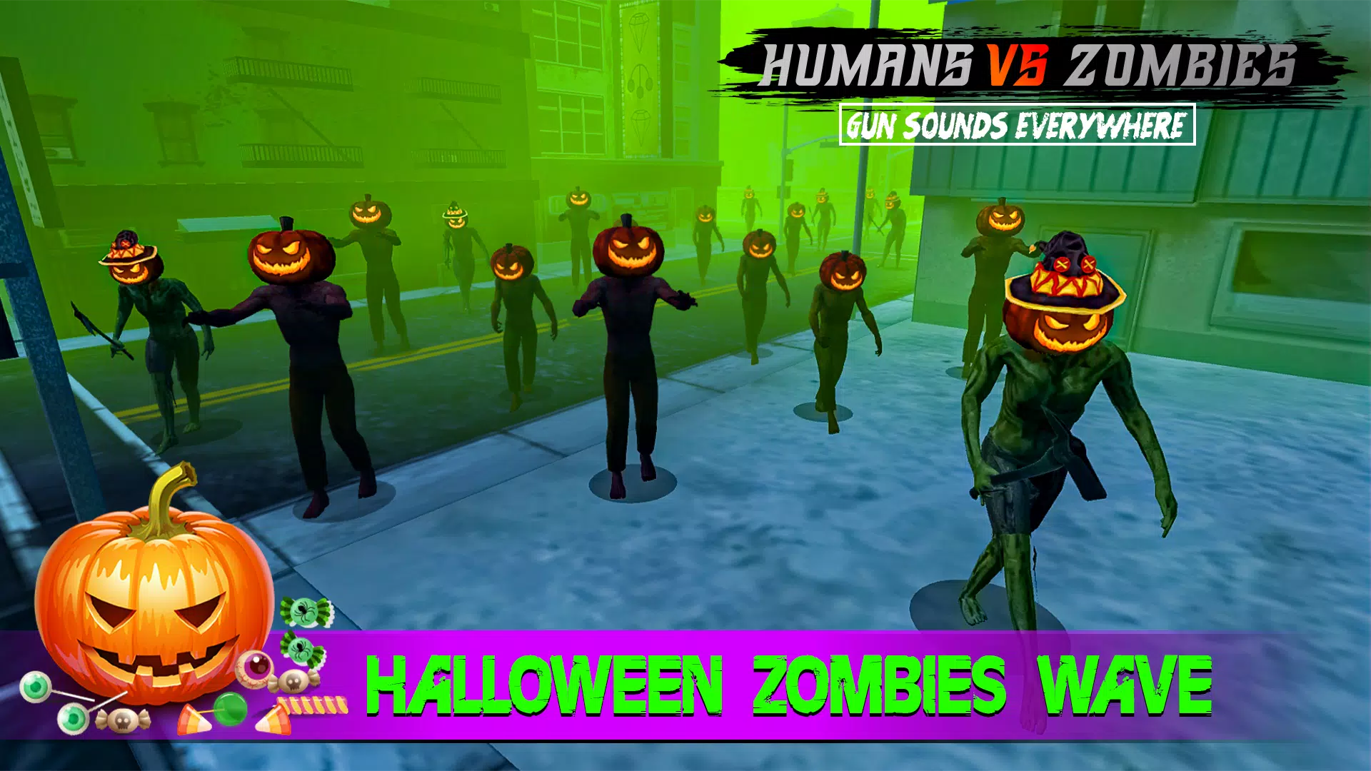 Human Vs Zombies Shooting应用截图第0张