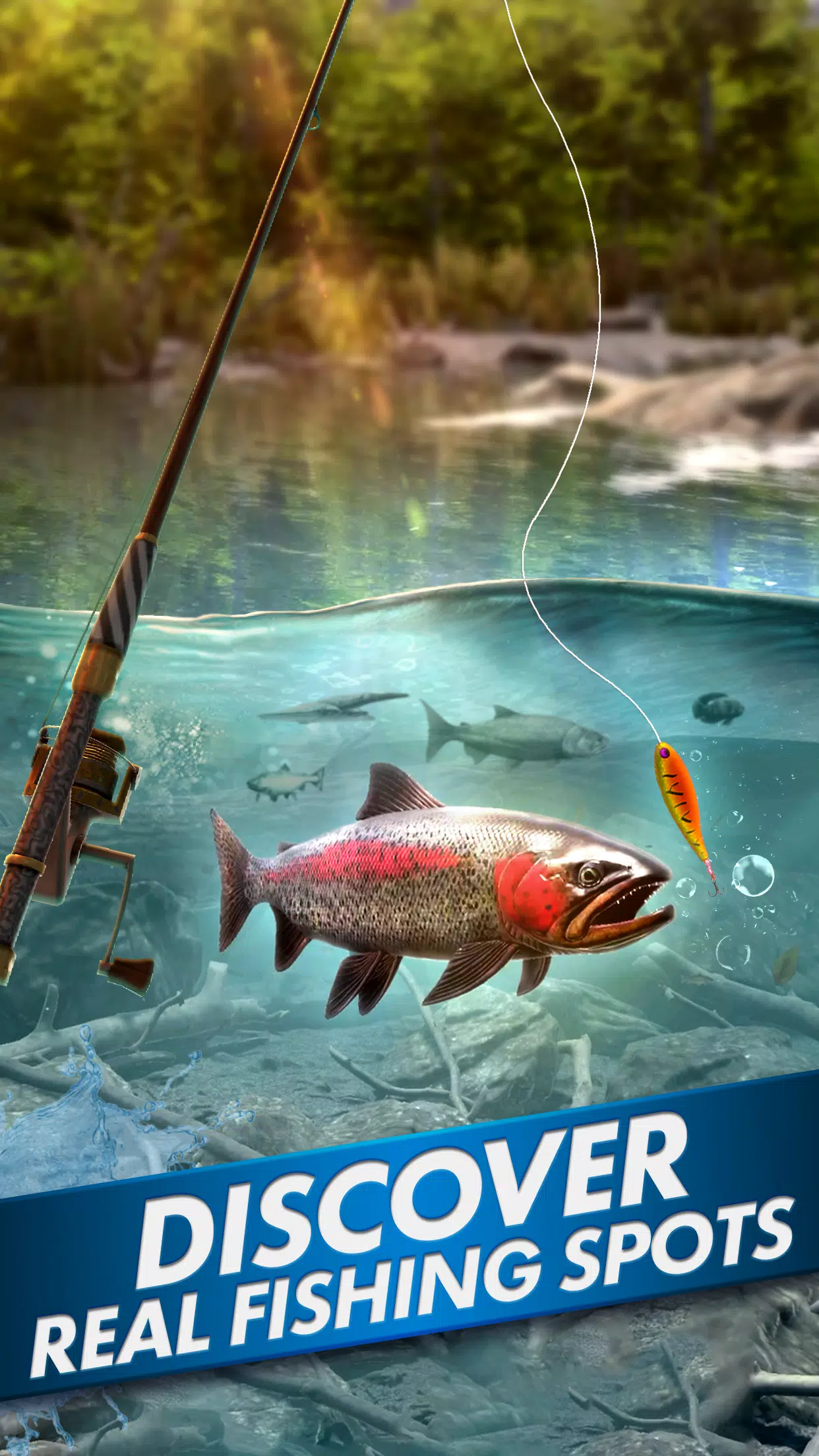 Ultimate Fishing! Fish Game Schermafbeelding 2