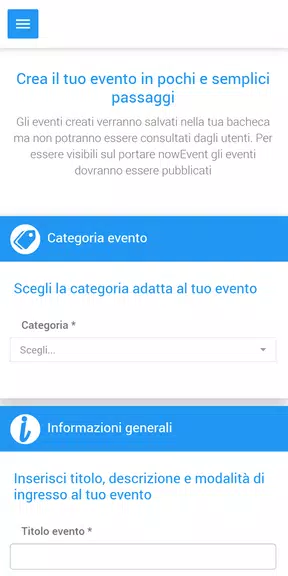 nowEvent - L’app a misura di evento capture d’écran 3