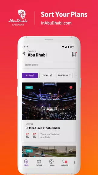 Abu Dhabi Calendar ekran görüntüsü 0