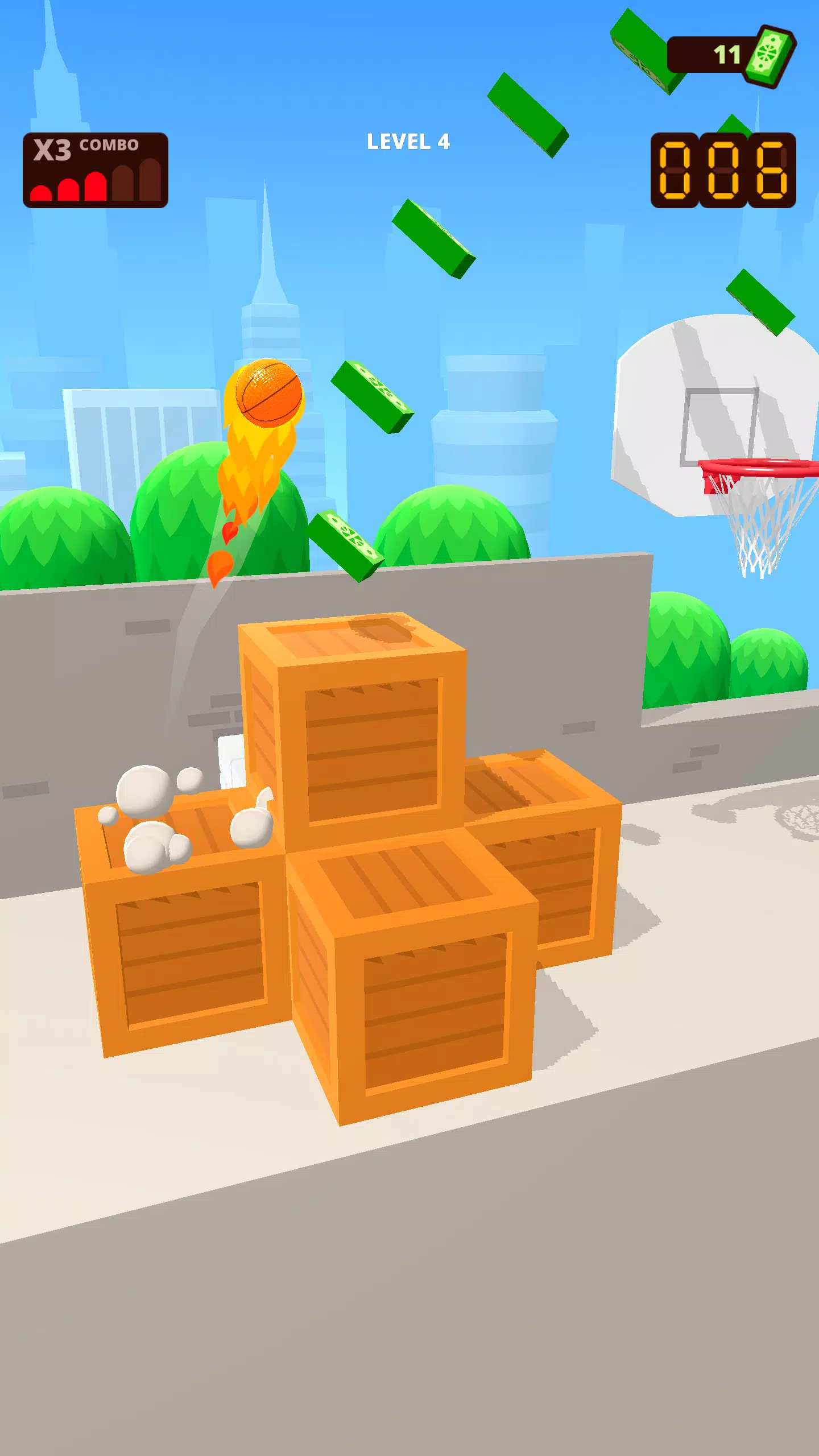 Screenshot Bounce Dunk 3