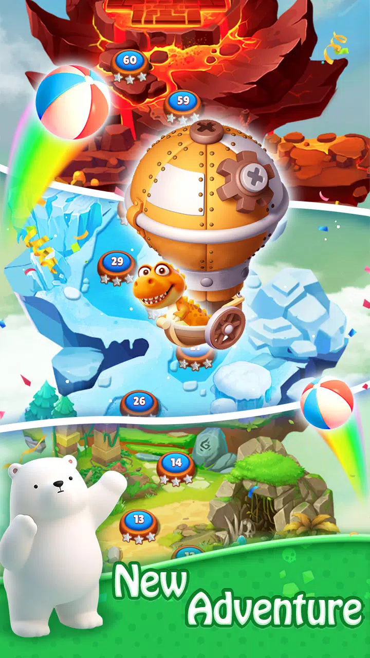 Bubble Shooter - Dino Match screenshot 3