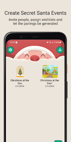 Secret Santa Helper App スクリーンショット 2