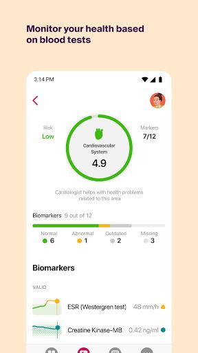 ภาพหน้าจอ Ornament: Health Monitoring 3