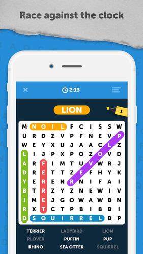 Infinite Word Search Puzzles屏幕截圖0