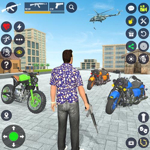 Gangster Bike: Real Race Game屏幕截圖0