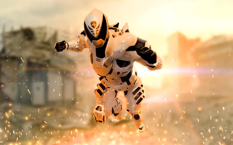 Hero Dino Robot Warrior Battle capture d’écran 0