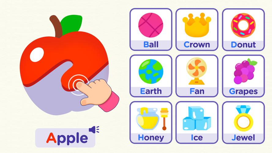 ABC Games: Tracing & phonics captura de pantalla 3