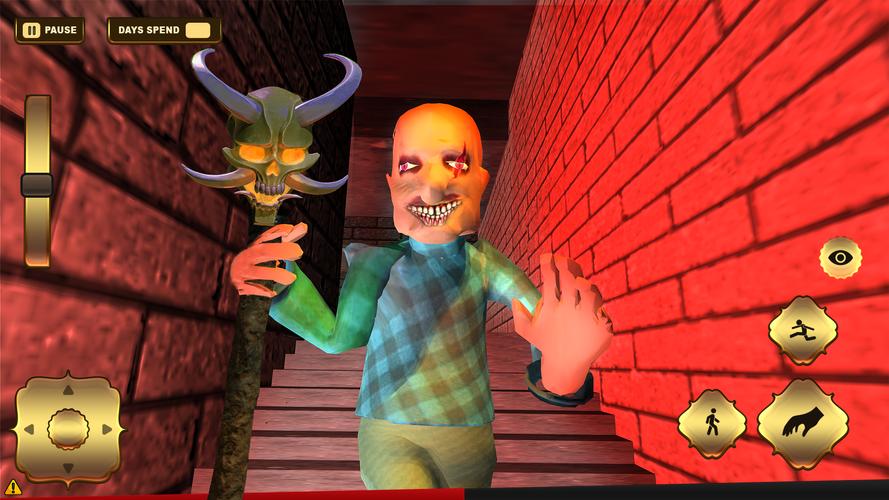 Scary Grandma Grandpa House 3D屏幕截圖3
