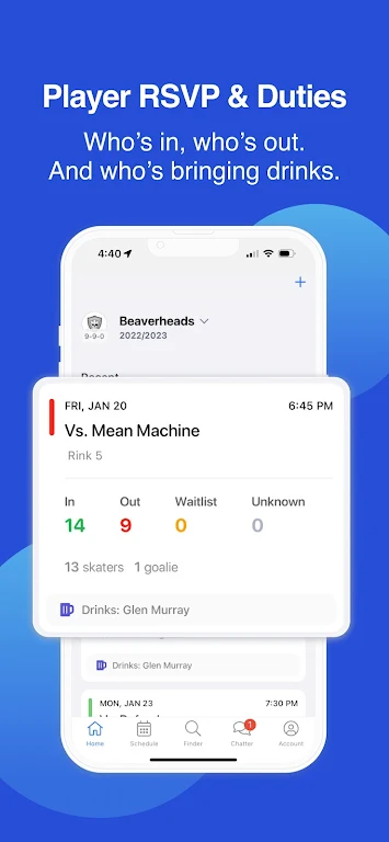 BenchApp - Sports Team Manager screenshot 2