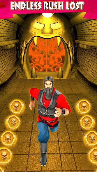 Lost Temple Castle Frozen Run Modスクリーンショット0