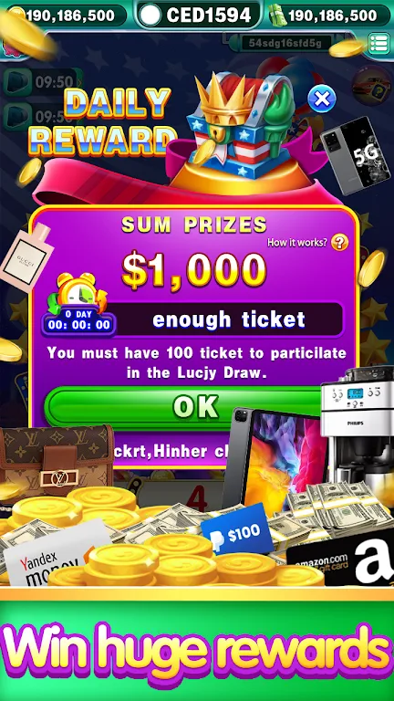 Bingo Money Game-Win Money Now屏幕截圖2