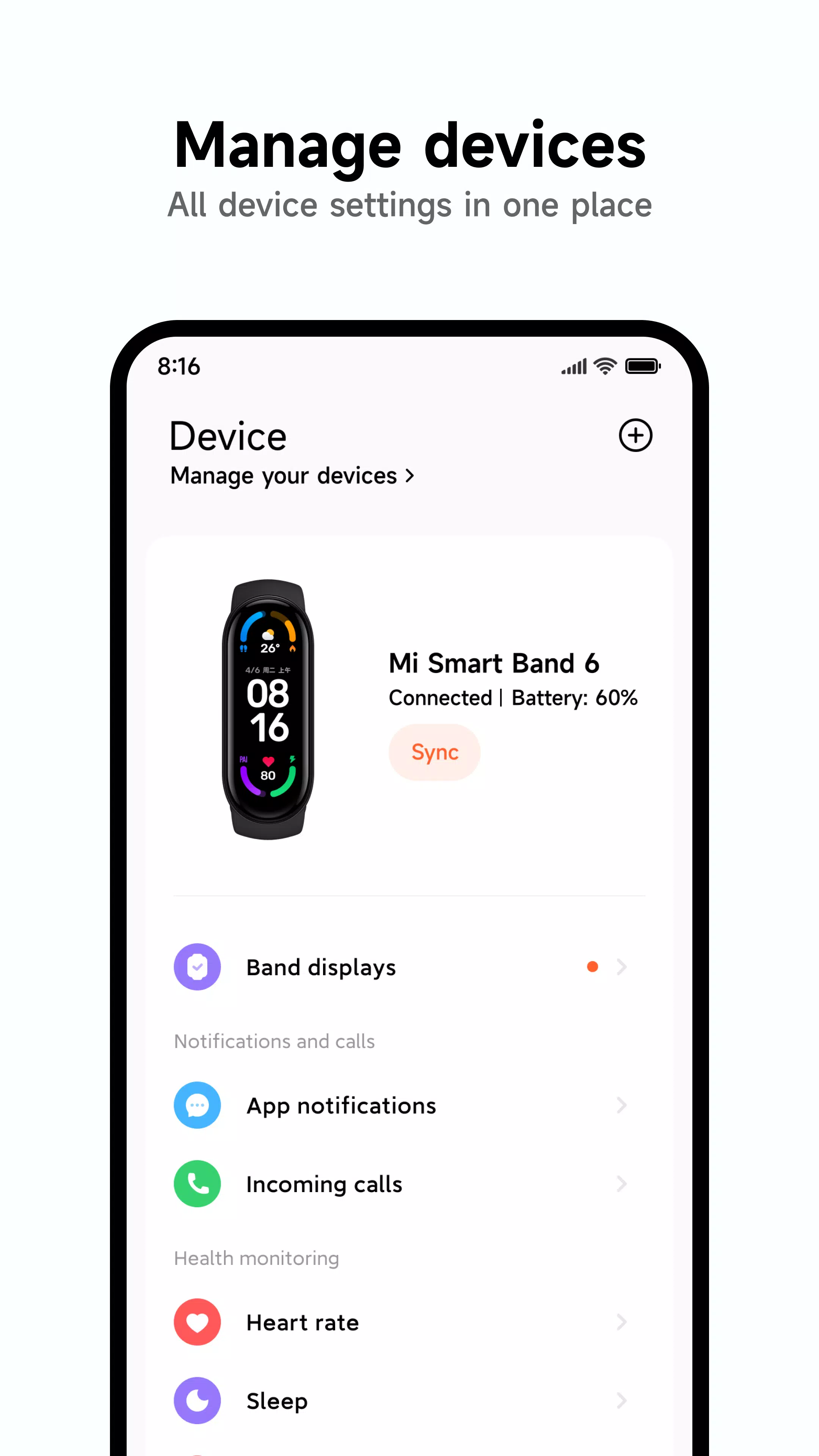 Mi Fitness (Xiaomi Wear) captura de pantalla 2