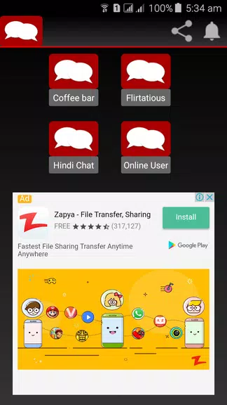 Peperonity Girls Chat captura de pantalla 0