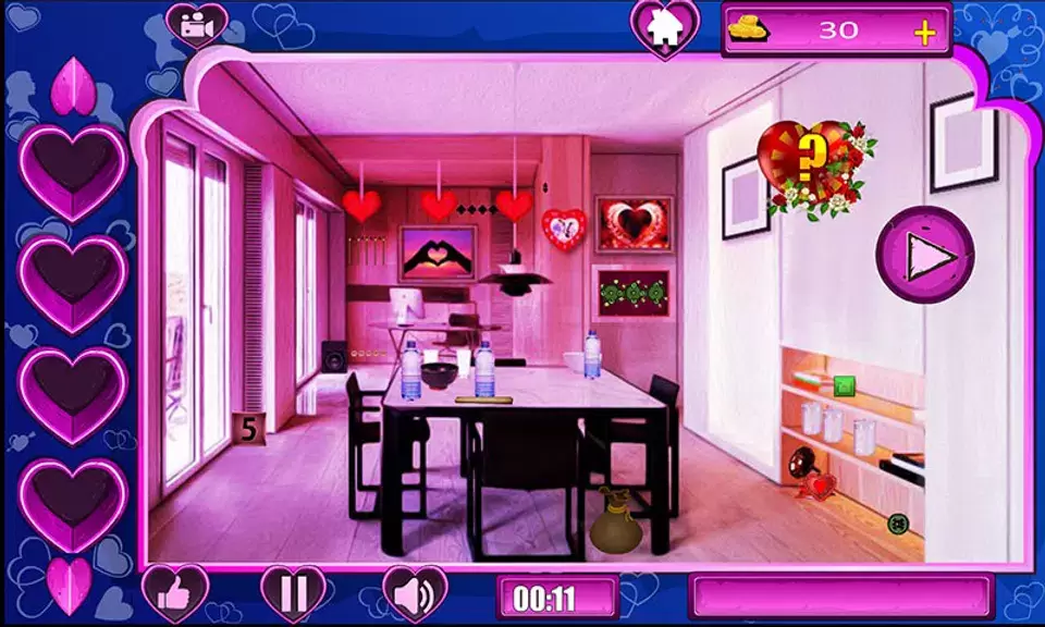 ภาพหน้าจอ 100 Doors Escape - Girl Room 3